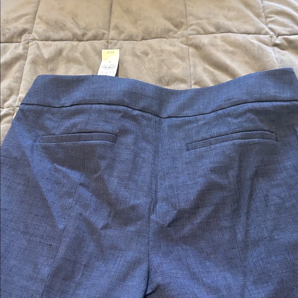 Brand new Ann Taylor women’s blue Dress Pants - Flat Front Trousers - Picture 6 of 9